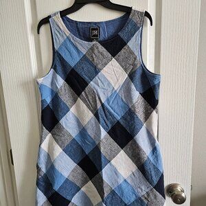 J H Collectibles Women's Sleeveless Linen Dress